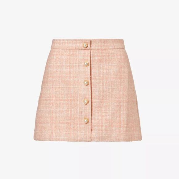 REFORMATION Brielle Tweed-textured Woven Mini Skirt - Picture 3 of 14